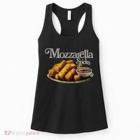 Mozzarella Sticks 90s Mozzarella Stick Lover Bread Women's Tank Top thumb 0