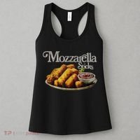 Mozzarella Sticks 90s Mozzarella Stick Lover Bread Women's Tank Top thumb 3