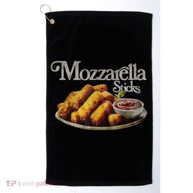 Mozzarella Sticks 90s Mozzarella Stick Lover Bread Golf Towel