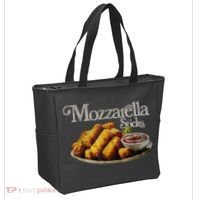 Mozzarella Sticks 90s Mozzarella Stick Lover Bread Tote Bag thumb 2