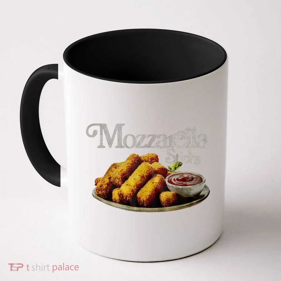 Mozzarella Sticks 90s Mozzarella Stick Lover Bread Coffee Mug