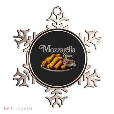 Mozzarella Sticks 90s Mozzarella Stick Lover Bread Ornament