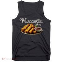 Mozzarella Sticks 90s Mozzarella Stick Lover Bread Tank Top thumb 0