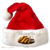 Mozzarella Sticks 90s Mozzarella Stick Lover Bread Santa Hat thumb 0