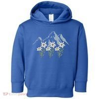 Mountains Switzerland Alps Edelweiss Basket Alpine Flower Gift Toddler Hoodie thumb 0