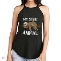 My Spirit Animal Is A Sloth Women's Perfect Tri Rocker Tank thumb 2