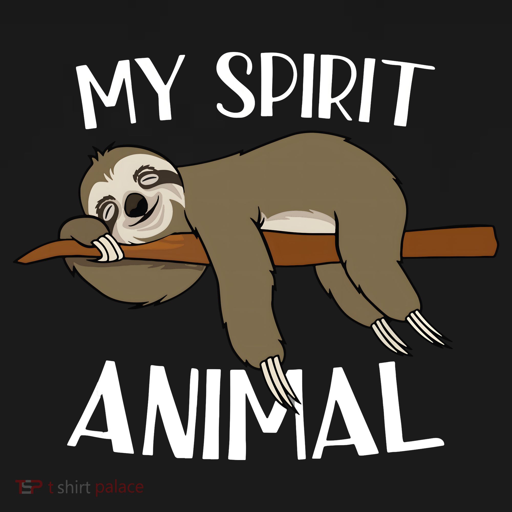 My Spirit Animal Is A Sloth Women's Perfect Tri Rocker Tank