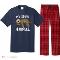 My Spirit Animal Is A Sloth Pajama Set thumb 0