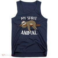 My Spirit Animal Is A Sloth Tank Top thumb 0