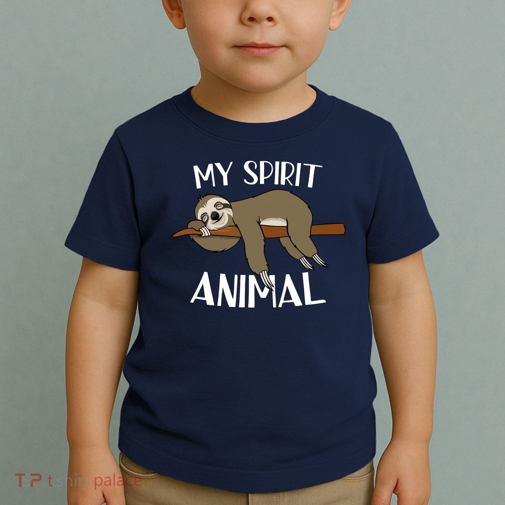 My Spirit Animal Is A Sloth Toddler T-Shirt