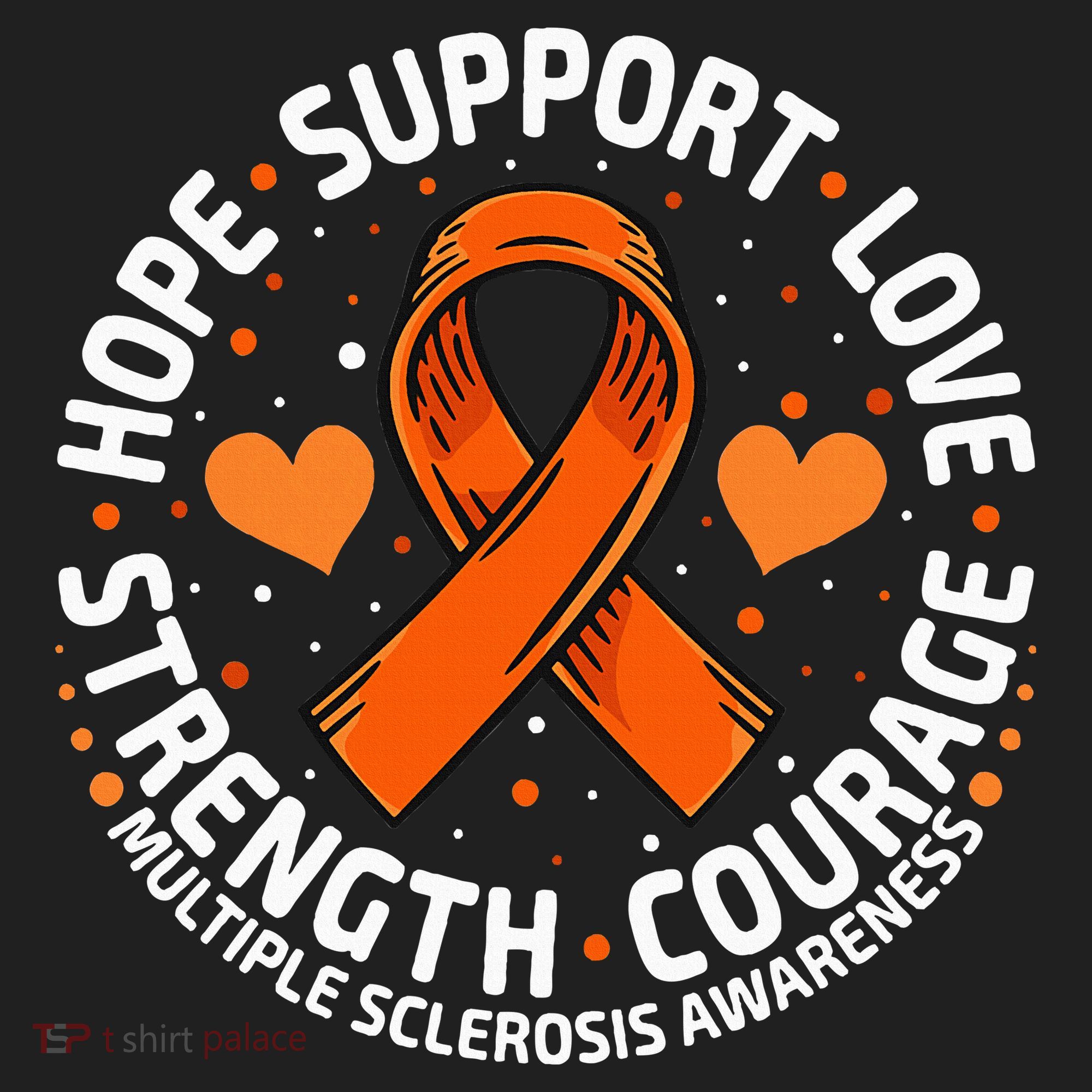 Multiple Sclerosis Awareness Family Support Ms Awareness Women's Sweatshirt