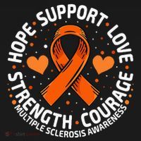 Multiple Sclerosis Awareness Family Support Ms Awareness Hoodie thumb 2