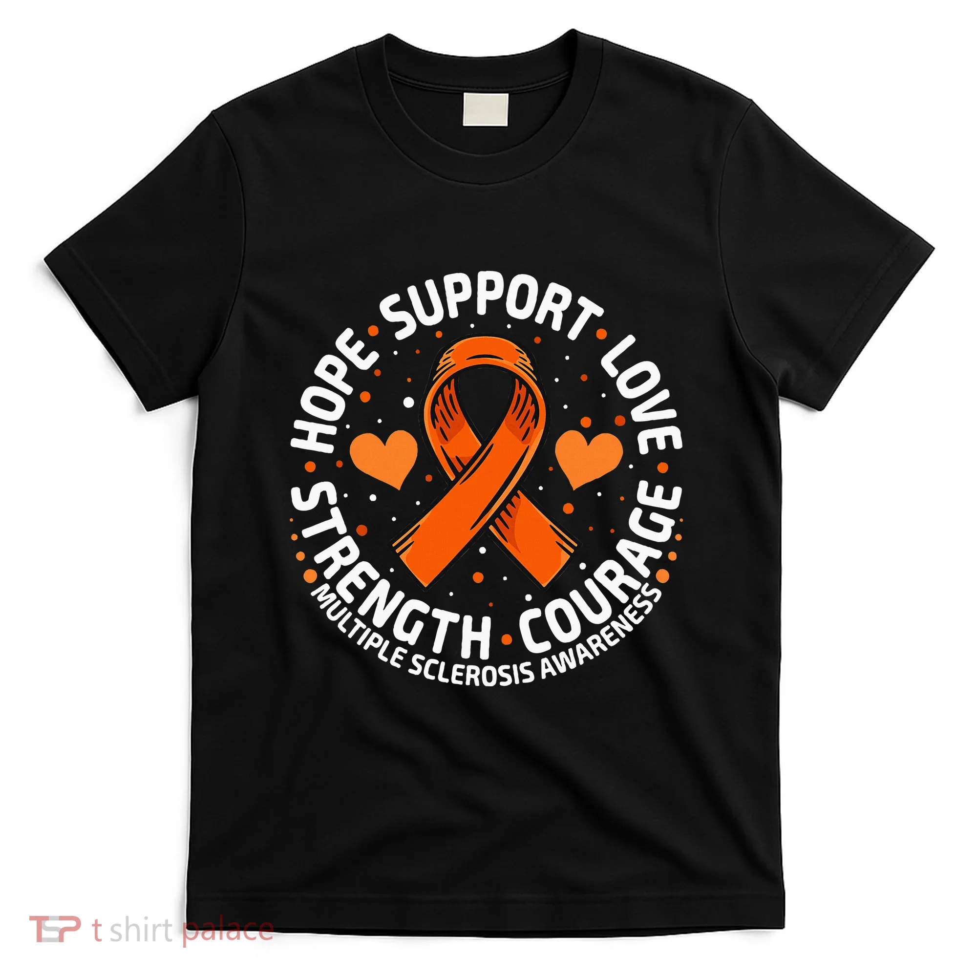 Multiple Sclerosis Awareness Family Support Ms Awareness T-Shirt