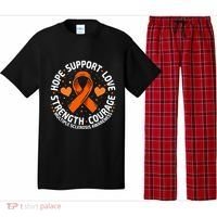Multiple Sclerosis Awareness Family Support Ms Awareness Pajama Set thumb 0