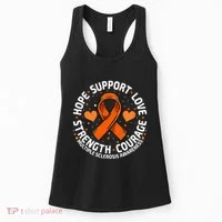 Multiple Sclerosis Awareness Family Support Ms Awareness Women's Tank Top thumb 0