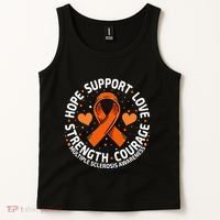 Multiple Sclerosis Awareness Family Support Ms Awareness Tank Top thumb 2