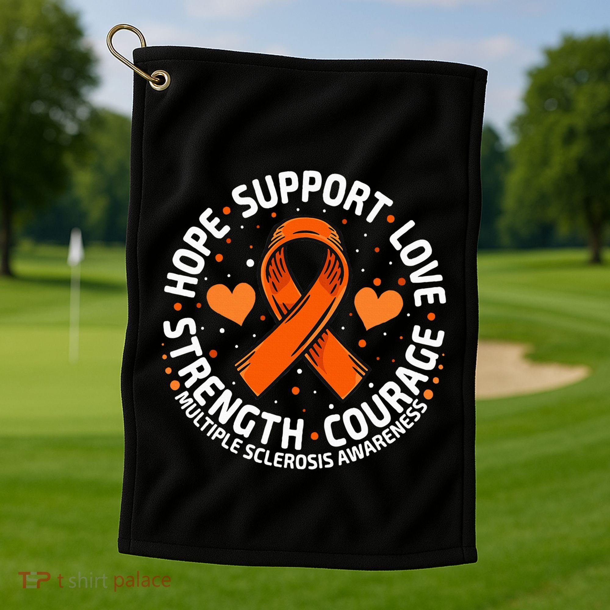 Multiple Sclerosis Awareness Family Support Ms Awareness Golf Towel