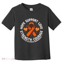 Multiple Sclerosis Awareness Family Support Ms Awareness Toddler T-Shirt thumb 0