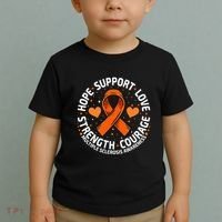 Multiple Sclerosis Awareness Family Support Ms Awareness Toddler T-Shirt thumb 2