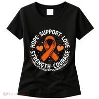 Multiple Sclerosis Awareness Family Support Ms Awareness Women's T-Shirt thumb 0