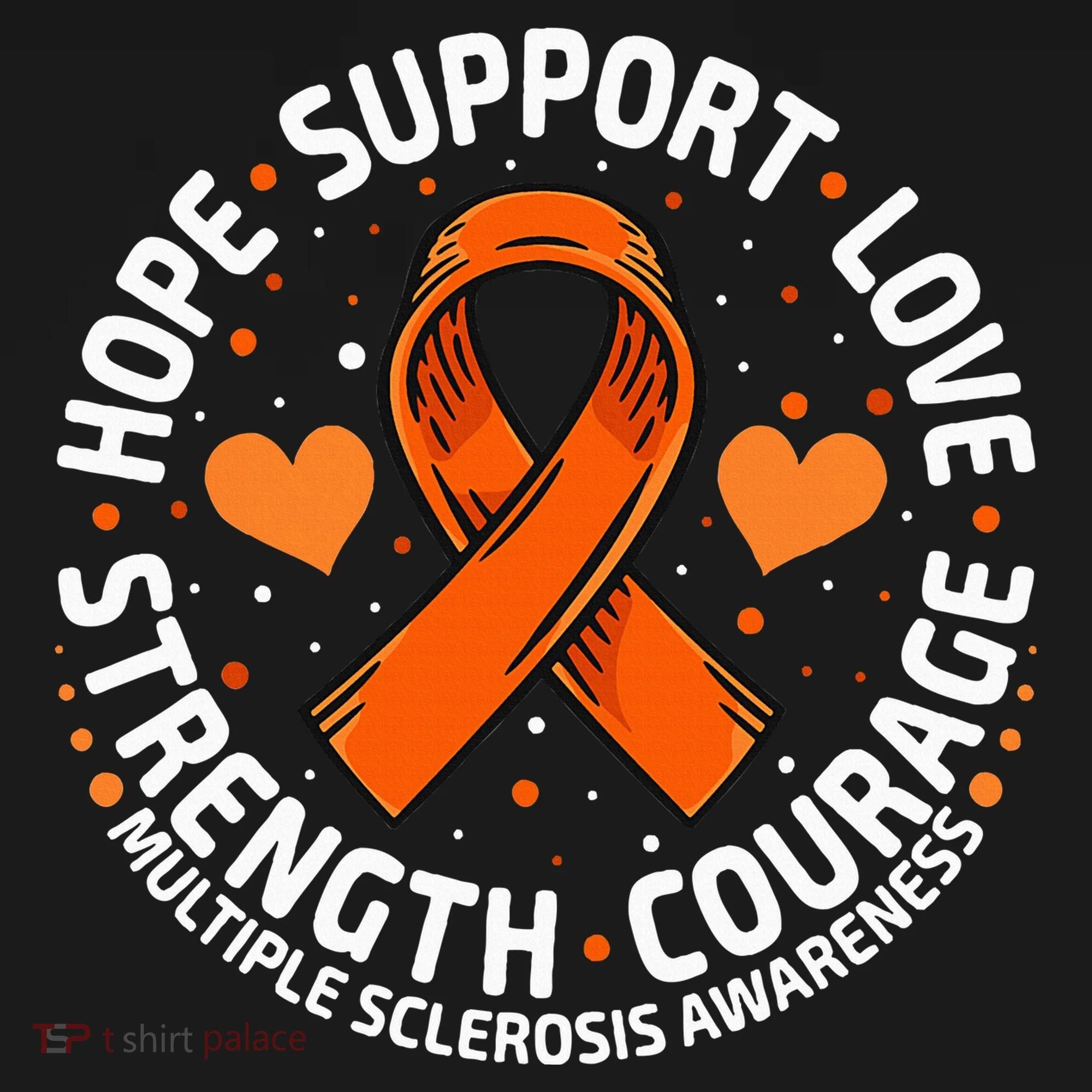 Multiple Sclerosis Awareness Family Support Ms Awareness Kids Sweatshirt