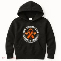 Multiple Sclerosis Awareness Family Support Ms Awareness Kids Hoodie thumb 0