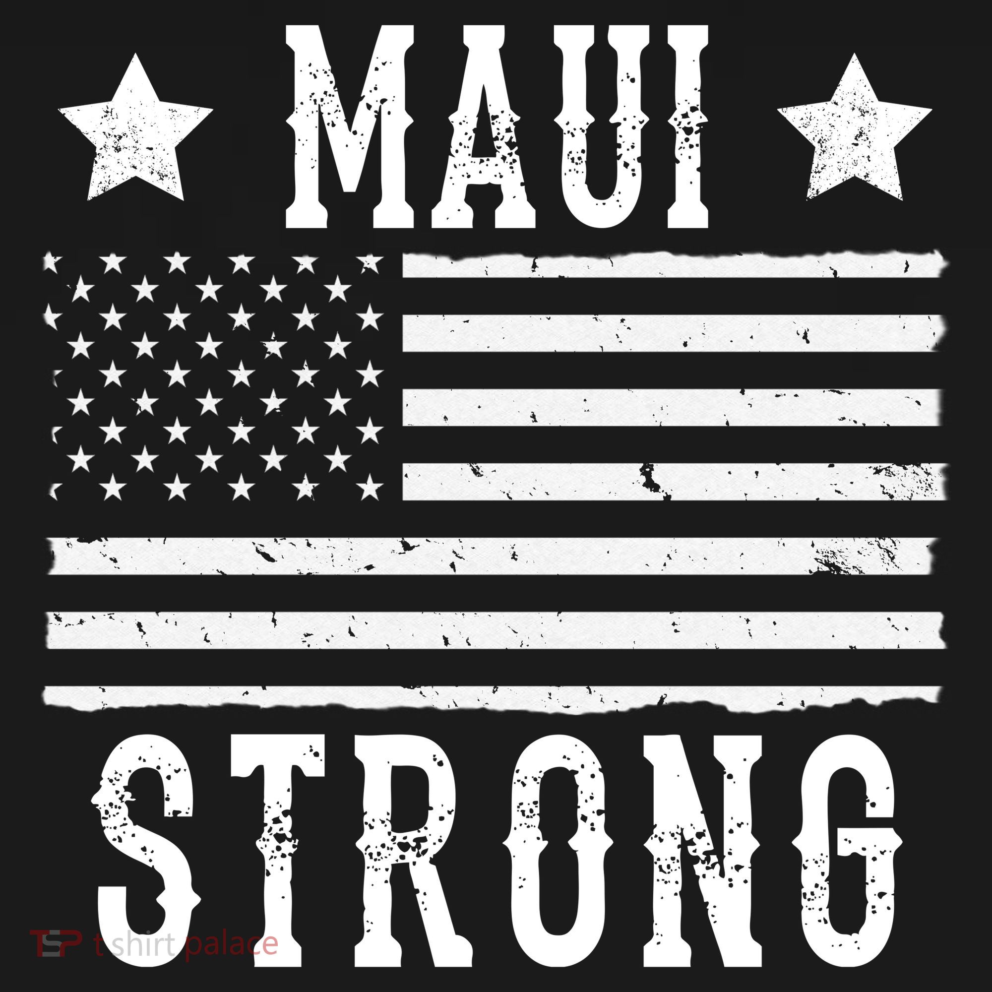 Maui Strong American Flag Backpack