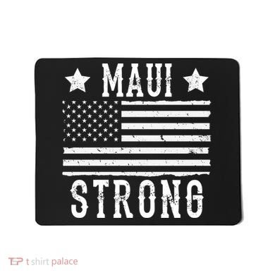 Maui Strong American Flag Mousepad