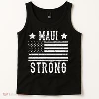 Maui Strong American Flag Tank Top thumb 2