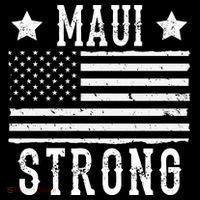 Maui Strong American Flag Kids Sweatshirt thumb 2