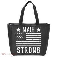 Maui Strong American Flag Tote Bag thumb 0