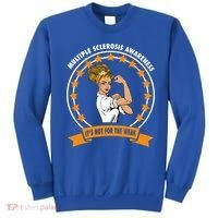 Multiple Sclerosis Awareness Ms Warrior Mom Unbreakable Gift Sweatshirt thumb 0