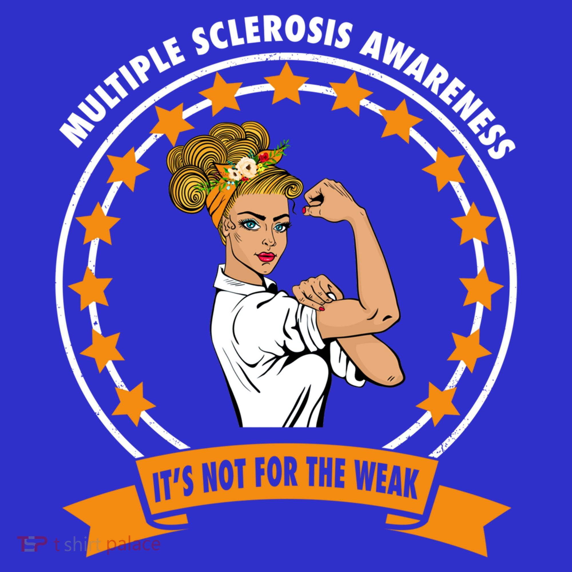 Multiple Sclerosis Awareness Ms Warrior Mom Unbreakable Gift Sweatshirt
