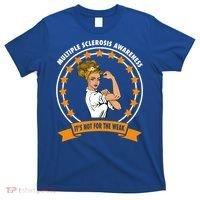 Multiple Sclerosis Awareness Ms Warrior Mom Unbreakable Gift T-Shirt thumb 0