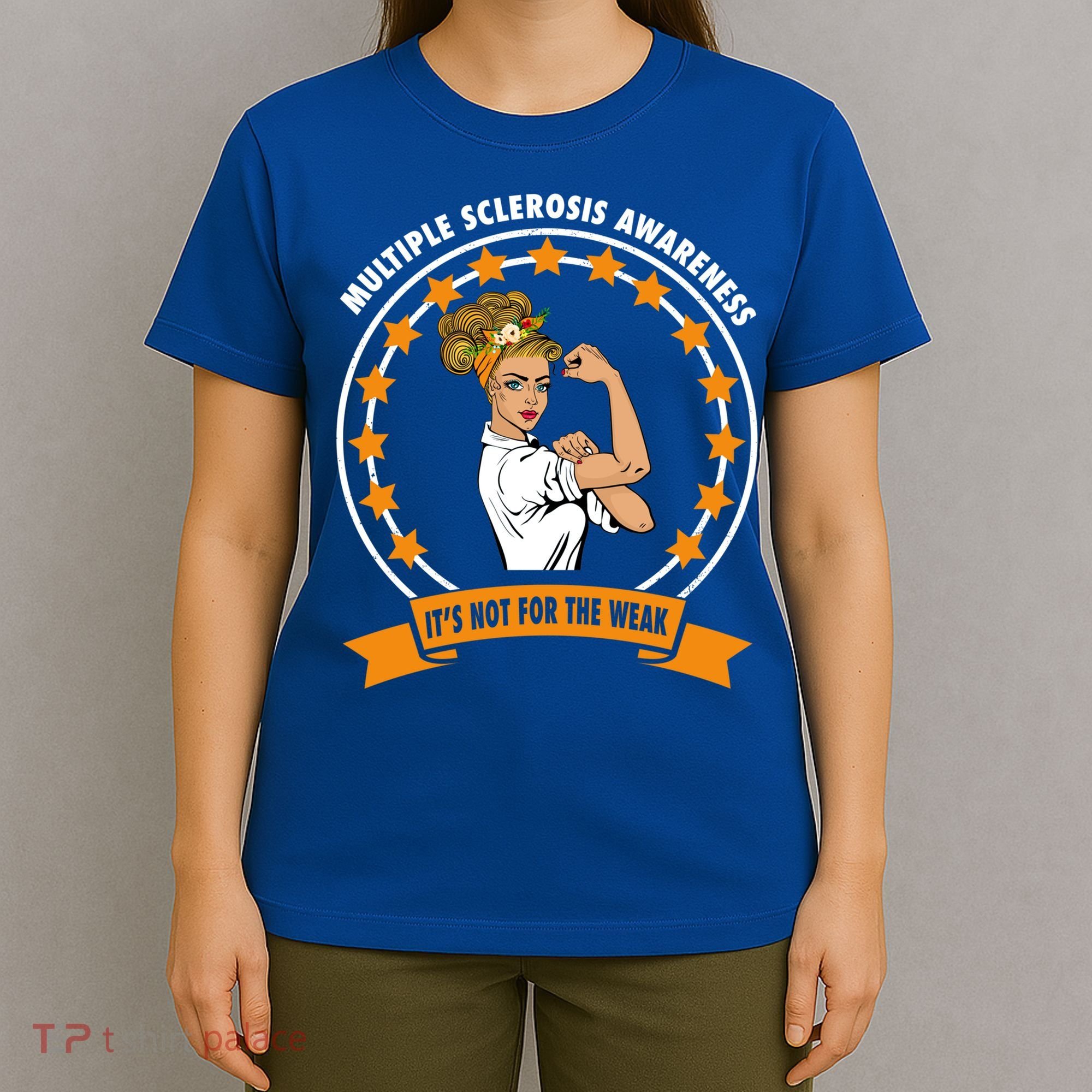 Multiple Sclerosis Awareness Ms Warrior Mom Unbreakable Gift T-Shirt