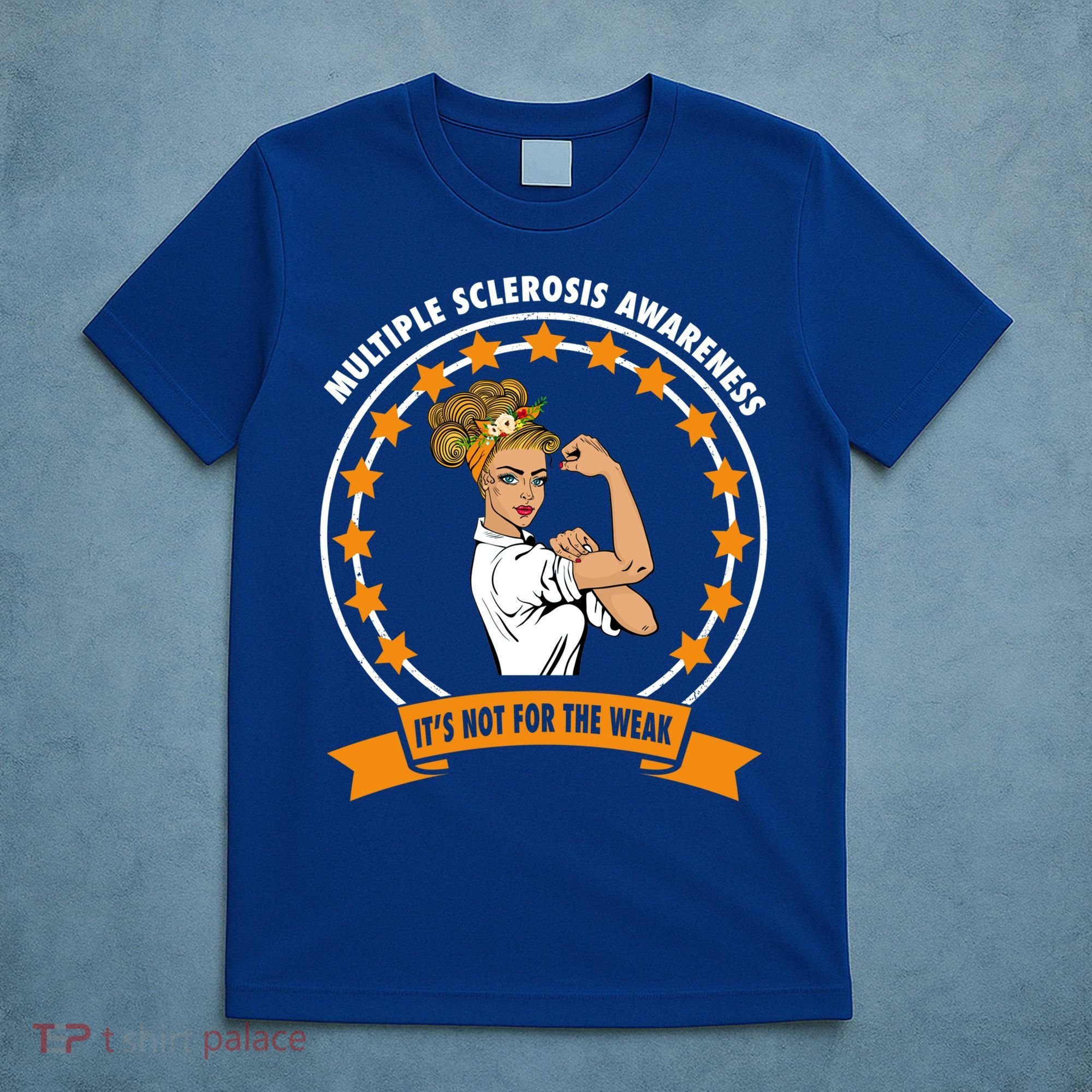 Multiple Sclerosis Awareness Ms Warrior Mom Unbreakable Gift T-Shirt