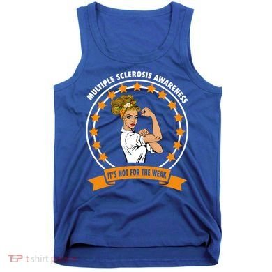 Multiple Sclerosis Awareness Ms Warrior Mom Unbreakable Gift Tank Top