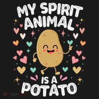 My Spirit Animal Is A Potato Backpack thumb 2