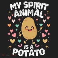 My Spirit Animal Is A Potato Tumbler thumb 3