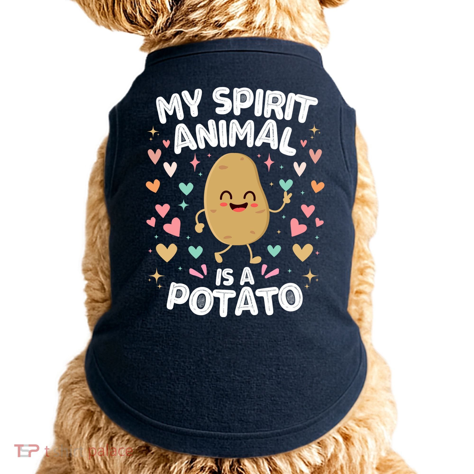 My Spirit Animal Is A Potato Doggie Tank