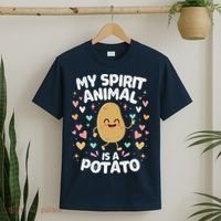 My Spirit Animal Is A Potato T-Shirt thumb 2