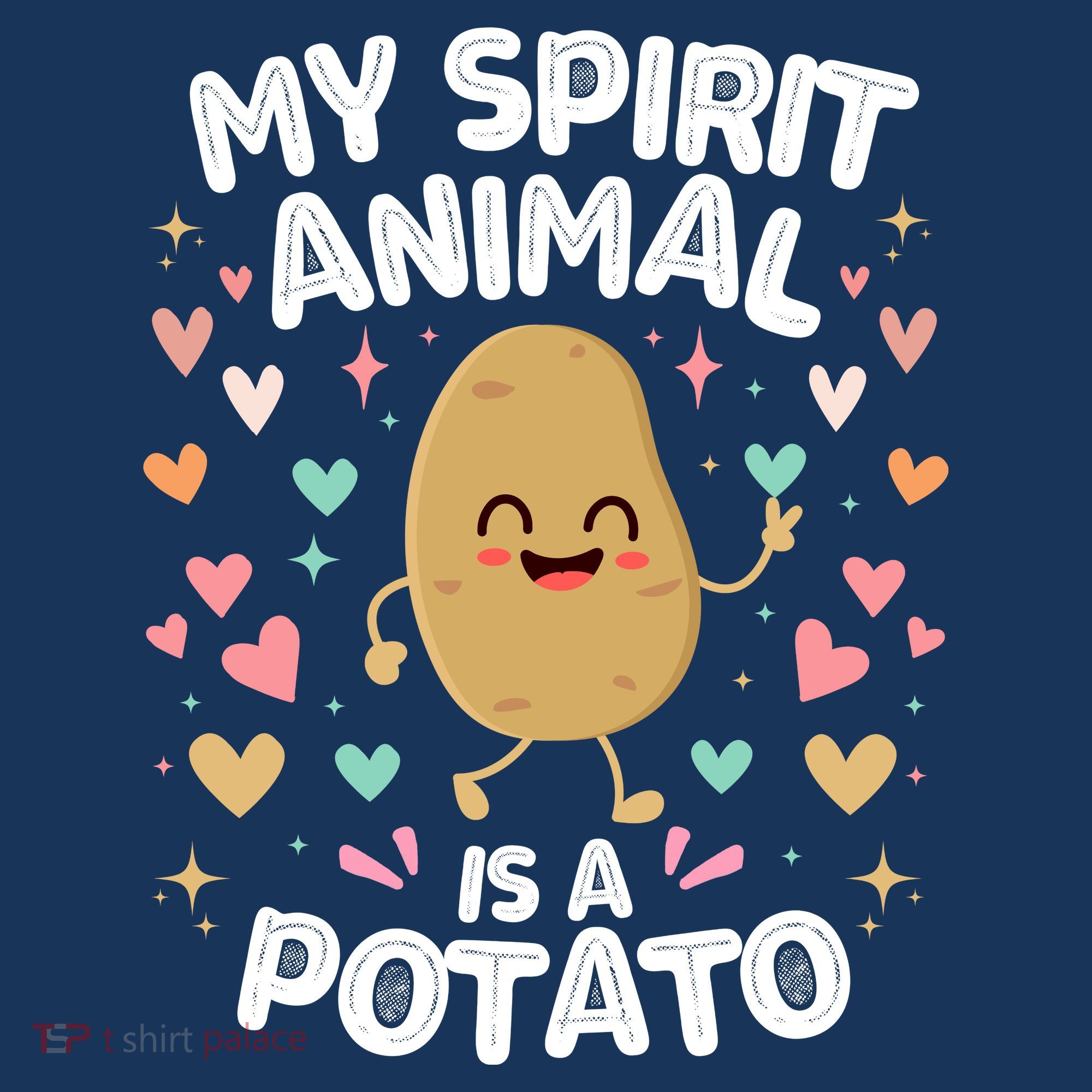 My Spirit Animal Is A Potato Women's Hoodie