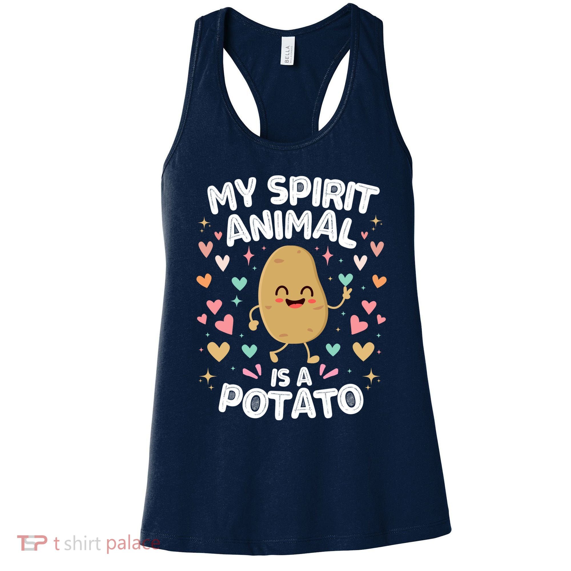 My Spirit Animal Is A Potato Women's Tank Top