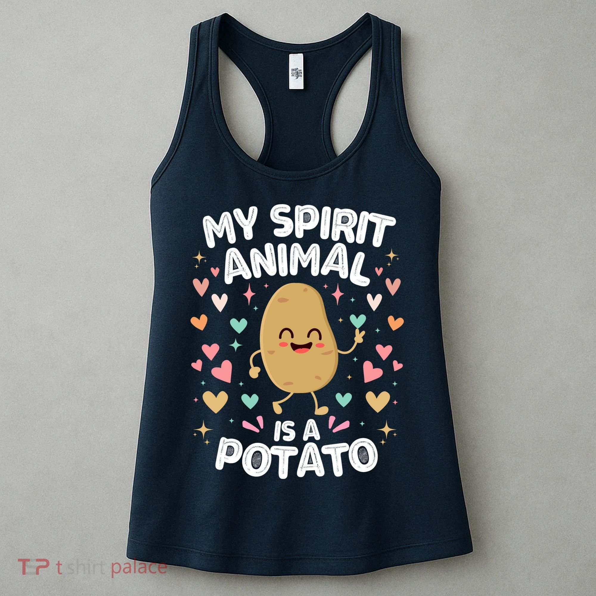 My Spirit Animal Is A Potato Women's Tank Top