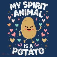 My Spirit Animal Is A Potato Women's Tank Top thumb 5