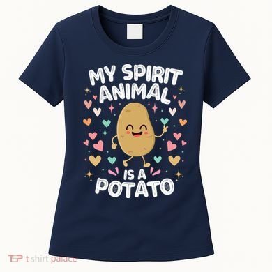 My Spirit Animal Is A Potato Women's T-Shirt