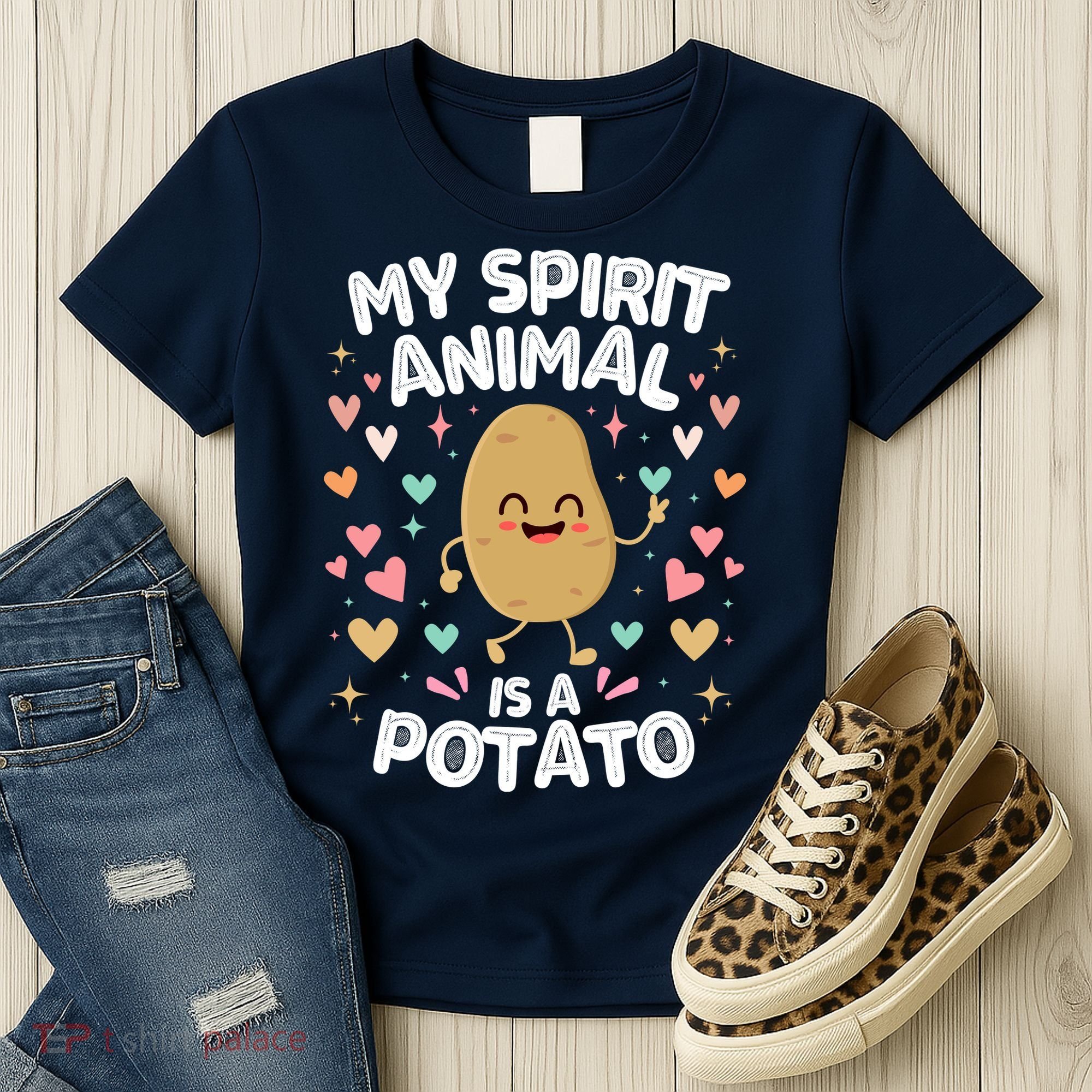 My Spirit Animal Is A Potato Women's T-Shirt