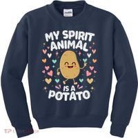 My Spirit Animal Is A Potato Kids Sweatshirt thumb 0