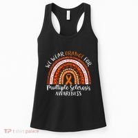 Multiple Sclerosis Awareness We Wear Orange Ms Rainbow Women's Tank Top thumb 0