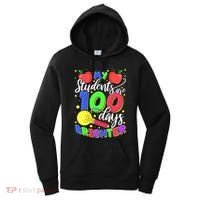 My Students Are 100 Days Brighter First Grade Teacher Gift Women's Hoodie thumb 0